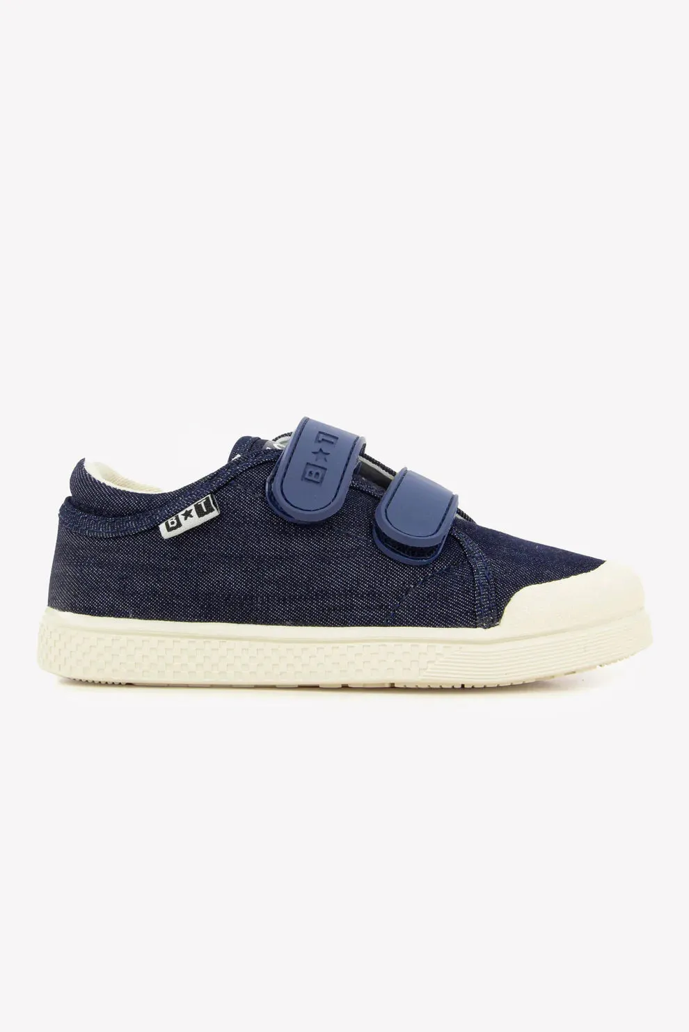 BONTON IZY SCRATCH VELCRO TWILL SNEAKERS
