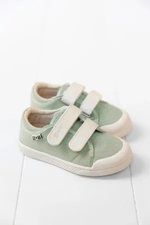 BONTON IZY SCRATCH VELCRO TWILL SNEAKERS