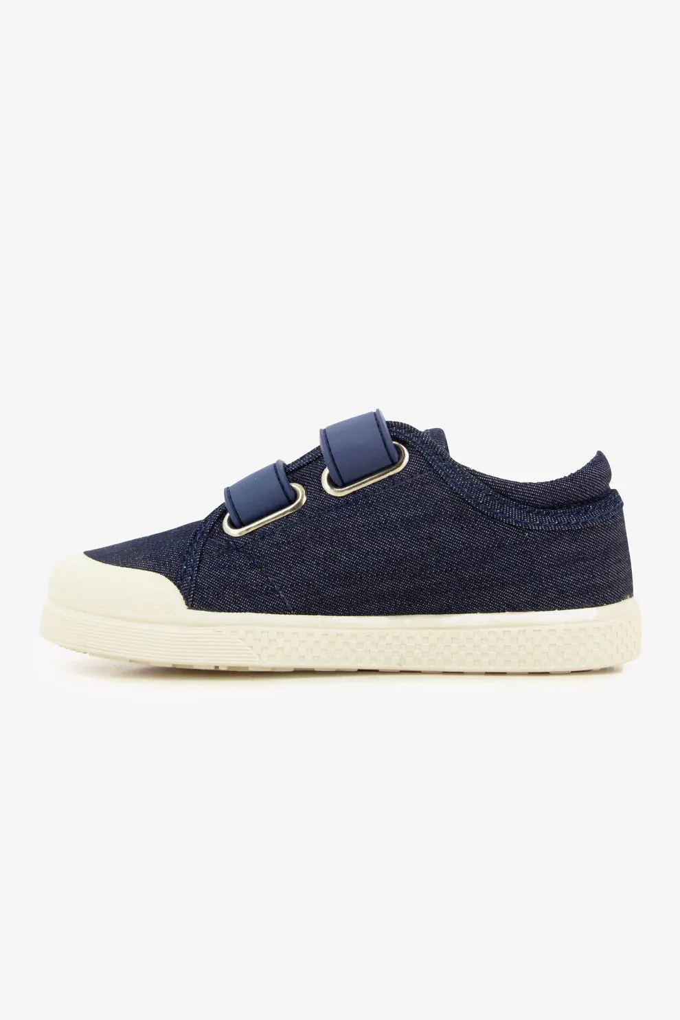 BONTON IZY SCRATCH VELCRO TWILL SNEAKERS