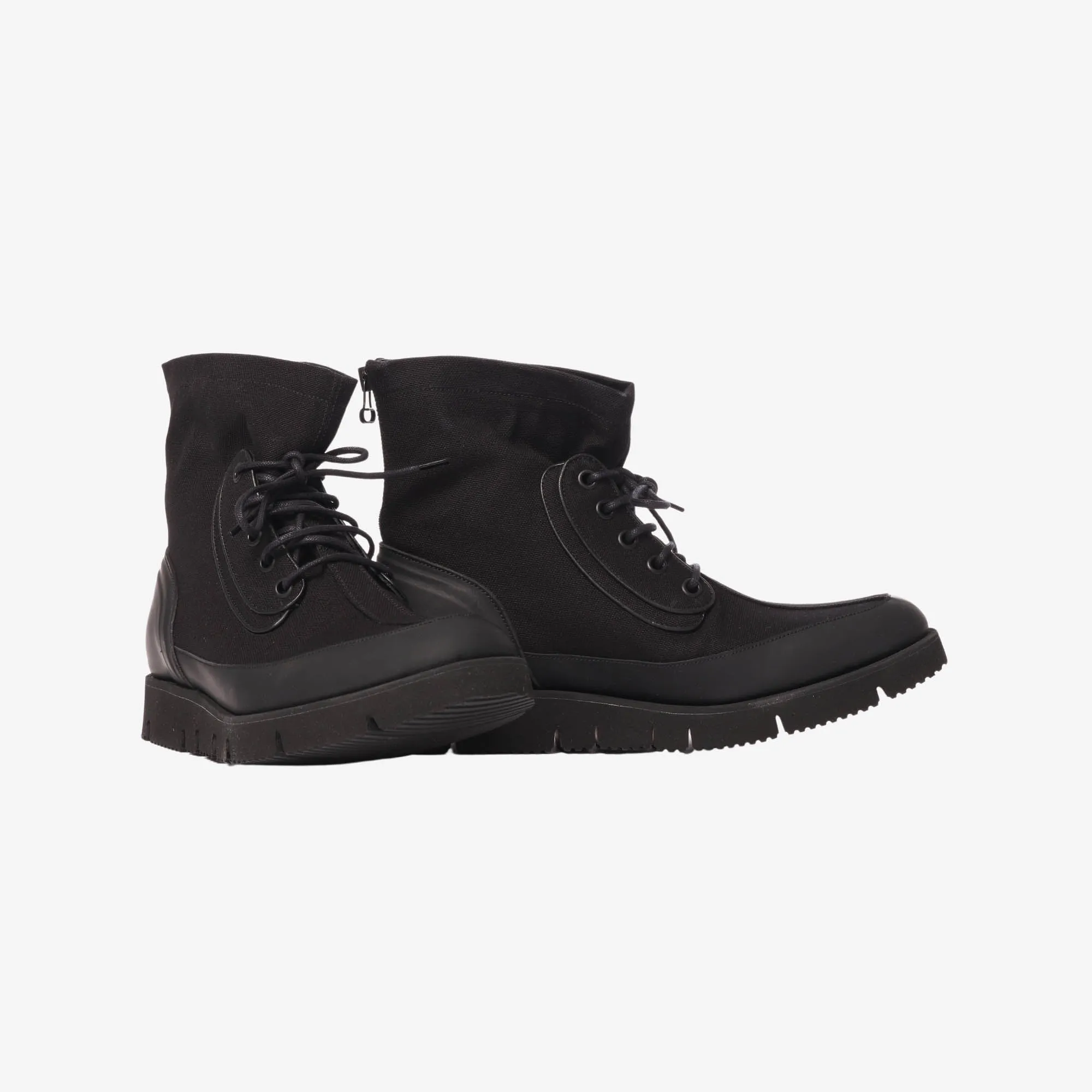 Canvas Aviator Boots