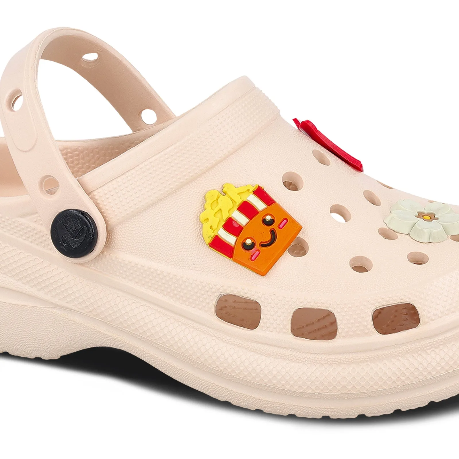 Girl's Clogs - WC8923 Beige