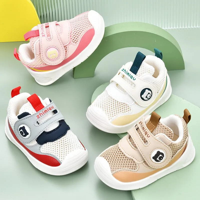 Larry Bear Mesh First Walker Sneakers