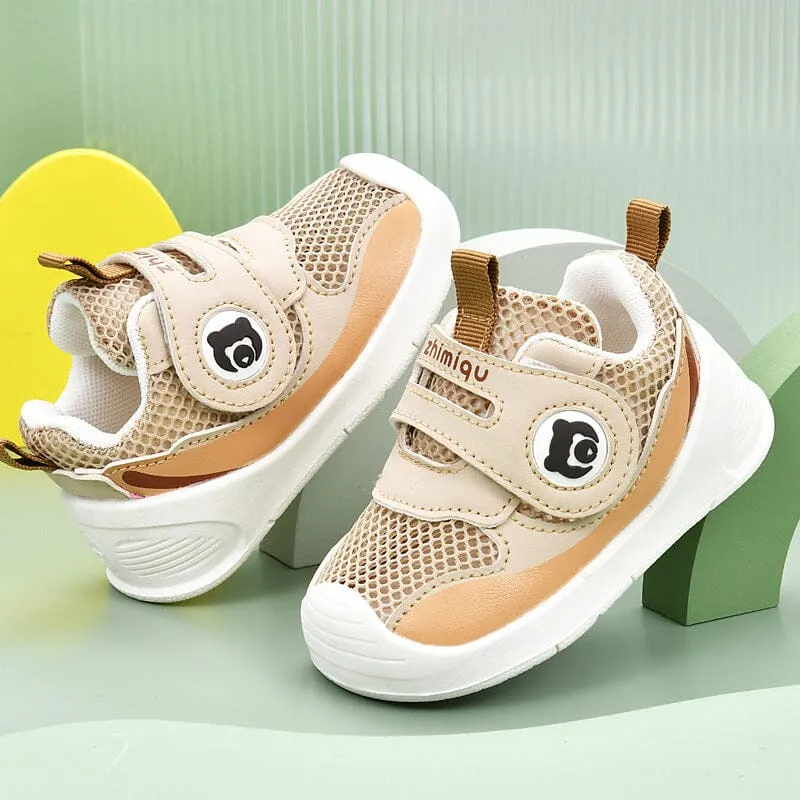 Larry Bear Mesh First Walker Sneakers