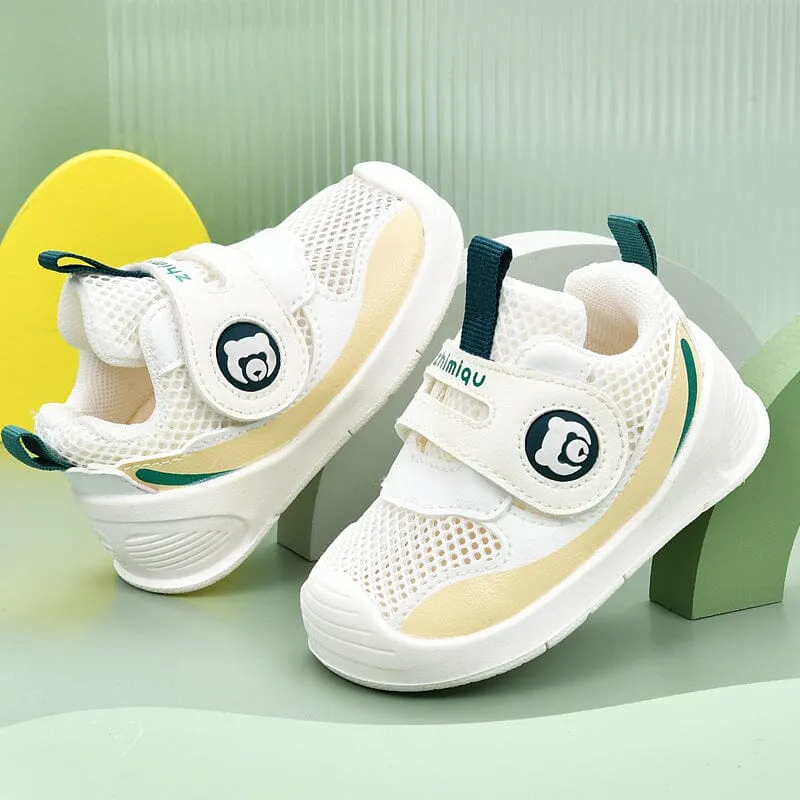 Larry Bear Mesh First Walker Sneakers