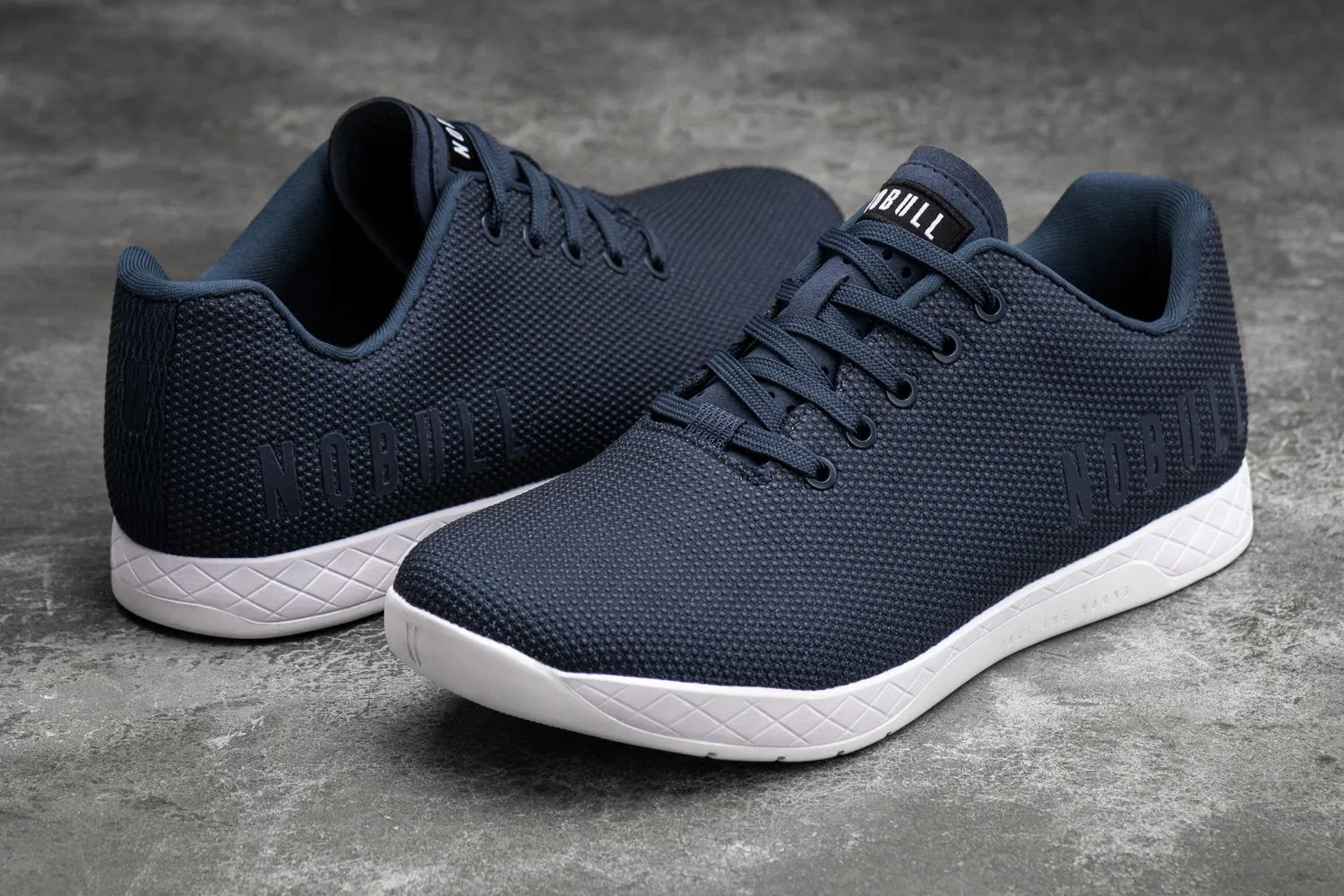 NAVY WHITE TRAINER (MEN'S)