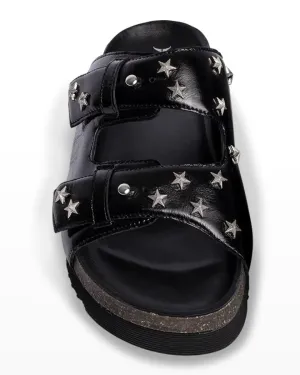 Zadig & Voltaire Alpha Sandals Leather- black